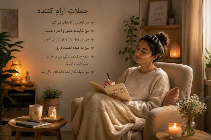جملات آرام کننده روانشناسی