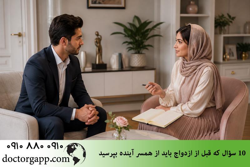 سوالات قبل از ازدواج 